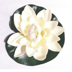 Artificial Floating Flower lotus water lily (18cm )Large